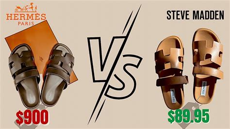 hermes dupes sandalen|Hermes sandals vs steve madden.